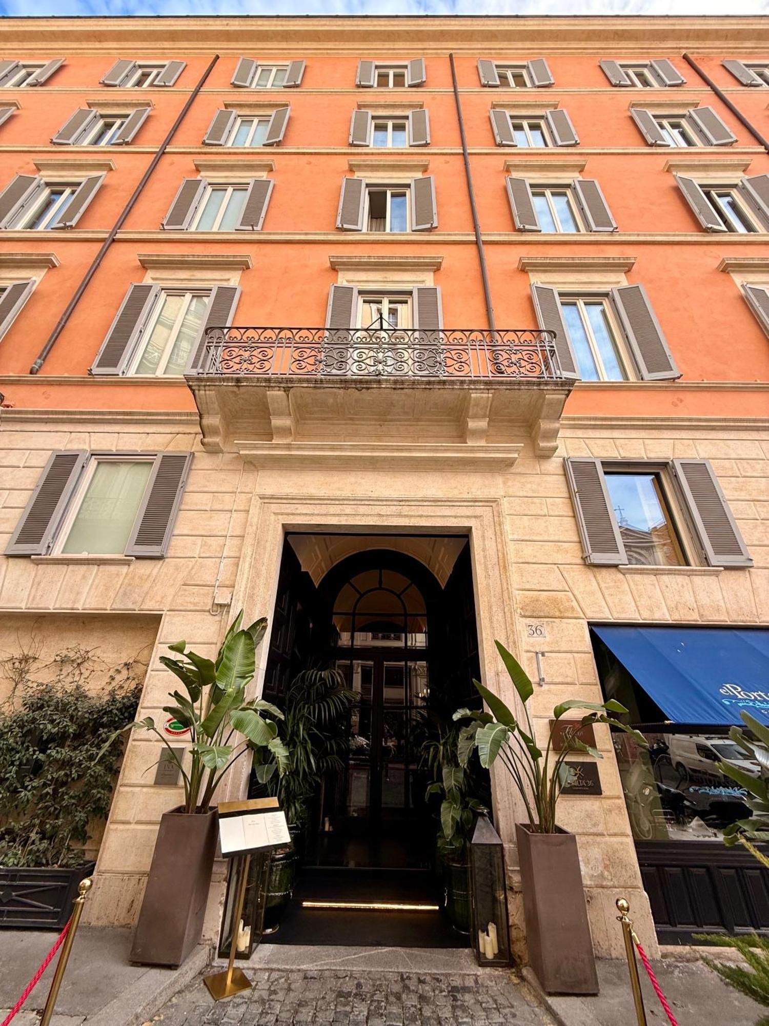 Hotel Umiltà 36 Roma Esterno foto